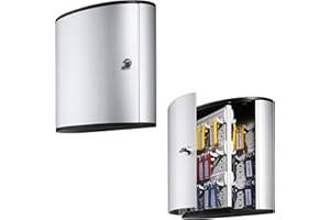 ‎DURABLE Durable 195323 Skrzynka na klucze Key Box 54 (na 54 zawieszki), kolor srebrny.