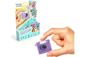 Canal Toys - Photo Creator - Mini Appareil Photo & Vidéo Numérique pour Enfants 8 Ans+ - Idée Cadeau pour Créer des Souvenirs avec tes Amis - Amuse Toi avec Les Filtres – CLK 063 Violet