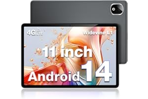 DOOGEE T30E Tablet z systemem Android 14, Dual 4G LTE, 8000mAh 11 cali, 128 GB ROM (TF 1TB), tablet dotykowy, Octa Core, 13MP+5MP Widevine L1, Face ID/OTG