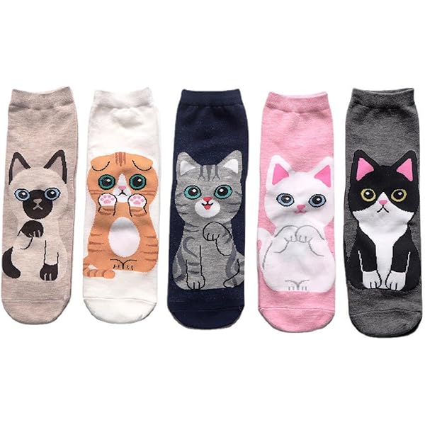 2 Paia Calzini Con Api - Calze In Cotone Morbido Con Animali Cartoni Animati | Taglia Unica Donna - Foto 5