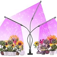 Pflanzenlampe LED, Pflanzenleuchte 30W, Wachsen licht with 60 Leds,dimmbar Pflanzenlicht Vollesspektrum Pflanzen…