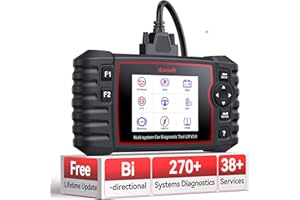 iCarsoft LR V3.0 Bidirectional OBD2 Scanner for Land Rover/Jaguar, Full System Diagnostic Tool with 43 Service Function, Auto VIN, 118 Graph Data, Battery Test, Lifetime Update