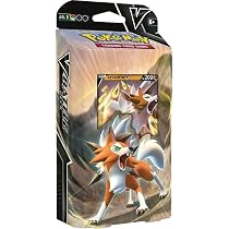 Pokémon Mazo De Batalla V – Lycanroc V Vs Corviknight V Con 60 Cartas Listas Para Jugar