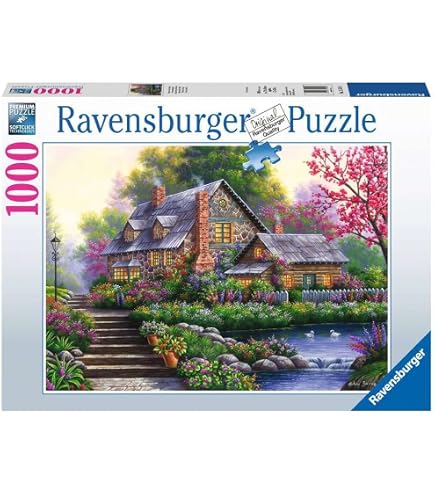 Ravensburger – Puzzle 1000 Pièces – Beautés Fleuries – Nature Et Fleurs – Qualité Supérieure – Dès 14 Ans