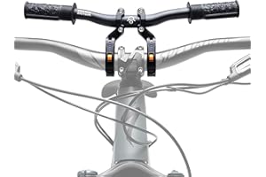 Kids Ride Shotgun – Guidons, Compatible avec la plupart des VTT récents pour adultes, Accessoire pour la selle enfant, Installation et retrait faciles (Shotgun Pro Handlebars)
