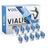 VIALIS x 10 High Dose Capsules - Natural Prepared for Men with Immediate and Lasting Effect - Extra Strength with Ginseng, Ma