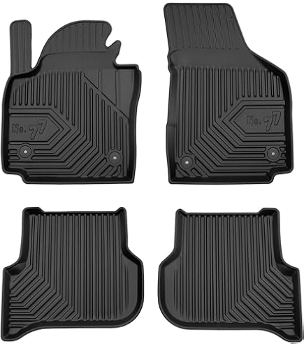 ProLine 3D automatten geschikt voor SEAT Altea 2004-2015 / SEAT Altea XL 2006 - op maat gemaakt van rubber | Premium vloermatten set | hogere bestellingen