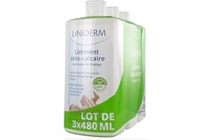 LABORATOIRE GILBERT Gilbert Liniderm Oil-Limestone Liniment - 3 X 480 Ml