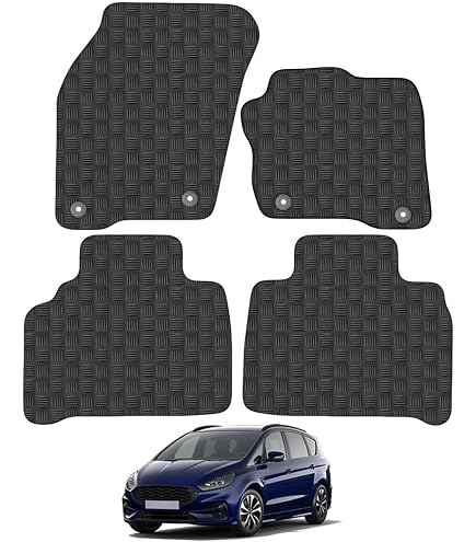 Deluxe Tailored Carpet Floor Mats For Ford C-Max 2015+ (Set Of 4) - Premium Fit 10 thumbnail image