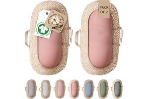 Bunnyjik – Drap Housse Couffin 28x74 / 30x70 Cm pour Matelas Ovale – Coton Biologique CERTIFIÉ GOTS – Épais (190 GSM) Et Ultra Doux – Drap Housse 100 % Coton Bio pour Panier Moses