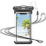 YOSH IPX8 Waterproof Phone Case, Underwater Phone Pouch Dry Bag with Lanyard for Swimming Raining Dustproof for iPhone 12 11