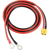 PNGKNYOCN XT30 Zu O-Ring Kabel 0.3m - 14AWG Silikonkabel Für Solarpanel & Batterien
