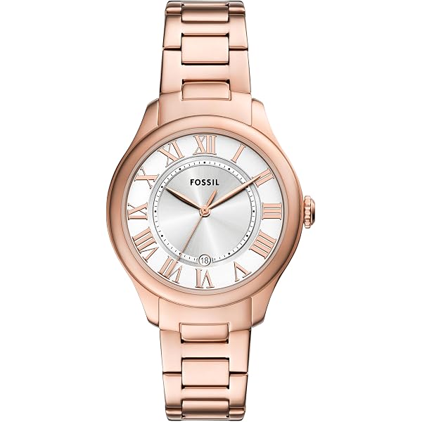 Fossil WOMENS RYE STAINLESS STEEL WATCH BQ3639, ROSE GOLD  display picture 1