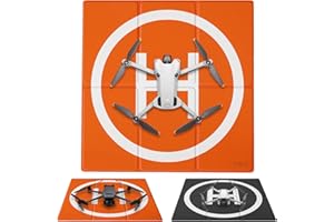 ‎SYMIK SYMIK LP500 Drohnen Landeplatz Faltbar 20''/50cm, Beschwerter doppelseitiger wasserdichter 2x3 schnell faltbar Drone Landing Pad für DJI Mini 4 Pro/Mini 3 Pro/Mini 2 SE/Air 3/Air 2S/Mavic Air 2