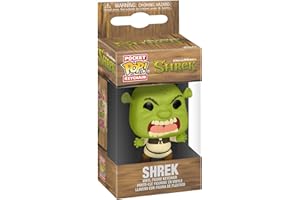 Funko POP! Keychain: Shrek Dream Works 30th - Straszny brelok do kluczy Shrek Novelty - Kolekcjonerska mini figurka - Wypełniacz do skarpet - Pomysł na prezent - Oficjalny towar - Fani filmów