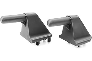 Ricreo - Ganchos de soporte para playa trasera - Compatibles con Mercedes Clase A W177 (2018+) y Clase B W247 - Kit de reparación de 2 piezas (derecha + izquierda)