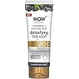 WOW Skin Science Wow Activated Charcoal Infused With Activated Charcoal Beads No Parabens & Sulphate Face Wash (100Ml)
