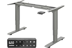 ‎MAIDESITE MAIDeSITe höhenverstellbarer Schreibtisch elektrisch mit 2 starken Motoren, tischgestell höhenverstellbar 3-stufige sowie auch 4 Memory-Steuerung mit Sitz-Steh-Erinnerungs - T2 Pro Plus