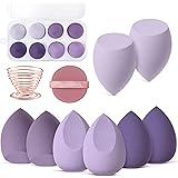 AUAUY 8 PCS Make up Schwamm Set, Foundation Blending Beauty Sponge, Beauty Makeup Schwämme Blender für Flüssigkeit Foundation