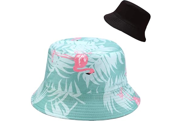 XYIYI Bobs Chapeau Réversible Seau Chapeau Pêche Chapeau De Soleil pour Femmes Filles