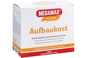 ‎MEGAMAX NUTRITION MEGAMAX Aufbaukost in 4 verschiedenen Geschmacksrichtungen. Ideal zur Kräftigung und bei Untergewicht. Pulver zur einfachen Zubereitung eines fettarmen Kohlenhydrat-Eiweiß-Getränkes.