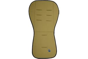 Altabebe (AL3006M-15) Sitzauflage Buggy Einlage Kinderwagen Zubehör - Sitzunterlage - Atmungsaktiv - Baby Sitzauflagen und Unterlage 75x35 cm - Farbe: khaki