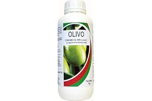 bio A.L.T. Concime Liquido con Azoto Fosforo e Potassio Specifico Fertilizzante per Olivo, Colture in Giardino e per Piante in Appartamento, Esterno e in Vaso (1 LItro)