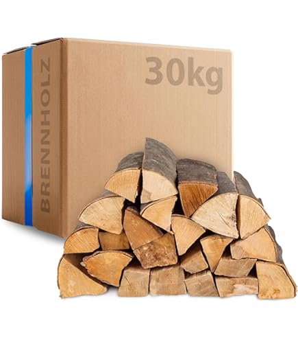 Log-Delivery Eichen-Brennholz 30L - Ofengetrocknet Für Kamin & Holzofen