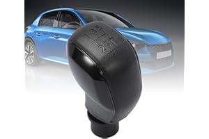 GNXFixt Pomello Leva Cambio Completo Compatibile con 208 308 508 2008 3008 C2 C3 C4 C5 Jumpy 5 Marce Pomello cambio manuale