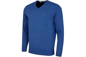 Calvin Klein Herren V-Ausschnitt Soft Cotton Easy Care Pullover