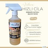 Velvox Seramik Katkılı Hızlı Cila 500 ml | Oto Cila &amp; Quick Wax | Hidrofobik Koruma, &Ccedil;izik Kapama, Alman Kalitesi