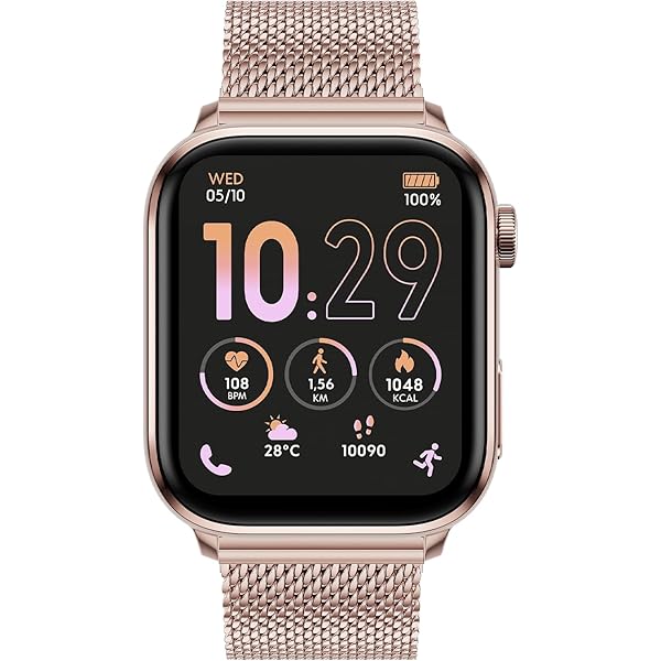 Ice-Watch - ICE smart 2.0 Rose-gold Milanese - Vierkant roségouden Ice-Watch - ICE smart 2.0 Rose-gold Milanese - Vierkant roségouden