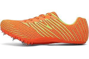ERIBBY Sprint Track and Field Spike Schuhe, Track Schuhe, Track Spikes für Männer und Frauen