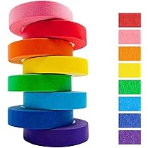 Nastro Washi Pastello - 20 Rotoli Colorati Per DIY, Scrapbooking, Decorazioni, 15mm X 5m - Foto 7