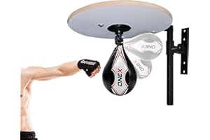 ONEX Speed Ball Platform Adjustable Punching Speed bag Wall Mounted Hanging Speedball Platform Fitness Boxing Training MMA Heavy Duty Wall Mounting Frame