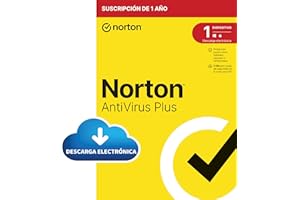 Norton Antivirus Plus 2024 - Antivirus software para 1 Dispositivo, 1 Año, para PC/Mac, Código de activación enviado por emai