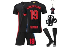 Pardofelis Football Jersey Boys Football Jersey Children's Football Training Shirt Jersey Football Jersey with T-Shirt Shorts Socks and Shin Pads Set