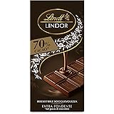 Lindt Lindor Cioccolato Extra Fondente 70% Irresistibile Scioglievolezza, 100g