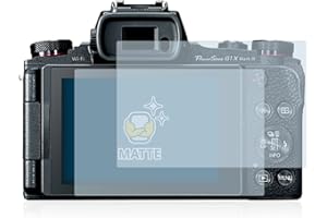 BROTECT Entspiegelungs-Schutzfolie für Canon PowerShot G1 X Mark III (2 Stück) Matte Displayschutz-Folie, Anti-Reflex, Anti-Fingerprint