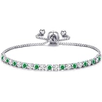 Philip Jones Bracciale Per Nipote – Placcato Argento Con Cristalli Zircondia, Gioiello Affetto, Regalo Significativo