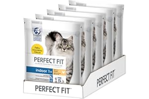 Perfect Fit Nourriture sèche pour chat - Pour l'intérieur - Pour chat domestique - Adulte 1+ riche en poulet - 1 sac (1 x 750 g)