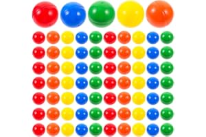 Alipis Boules De Loterie Colorées 3.2 Cm - Balles De Tennis De Table Réutilisables Pour Tirages Au Sort Soirées Jeux De Société Accessoires De Fête Multicolores