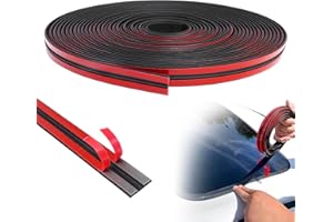 Storystore Car Windscreen Rubber Seal 14mmx 6m Windscreen Seal Strip T-Shape Rubber Sealing Strip for Automotive Door Window Car Edge Weatherstrip Strip Seal
