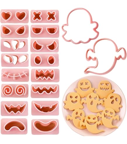 Lot De 10 Emporte-pièces De Noël En Plastique - Formes Décoratives Pour Biscuits, Fondant Et Pâtisseries De Fête