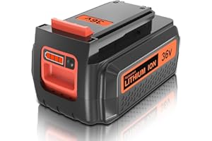Goodexo 2500mAh Ersatzakku für Black Decker 36V Akku für Black Decker Akku 36V 2,5Ah LBX2040 BL20362 LBXR2036 LBX36