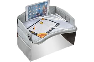 Komsoup Voyage pour Enfants | effaçable Transparente Voyage Voiture,Voyage Portable pour Avion Poussette Voiture