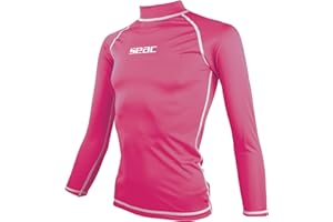 SEAC T-Sun Long Kid Maglia Protettiva Rash Guard per Snorkeling e Nuoto Anti UV Unisex - Bambini e Ragazzi