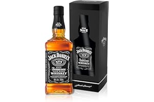 Jack Daniel's Tennessee Whiskey Old No.7, Estuche regalo, 40% Vol. Alcohol, 700ml