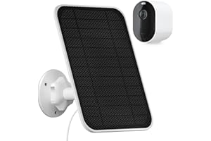 SANKABA Arlo Solar Panel Char propriétéger - IP65 Waterproof, 4W, 9.84Ft Charging Cable (for Arlo Pro 3,4,5S, Ultra, Ultra 2, Pro 3 Floodlight, 1 Pack)