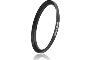 Ares Foto® STEP UP Filter Adapter, anello adattatore del filtro, In alluminio fresato a CNC (58mm – 62mm)